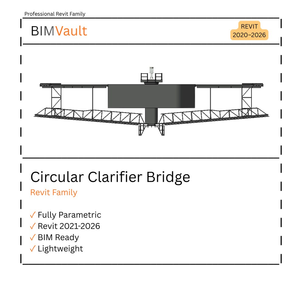 Circular Clarifier Bridge