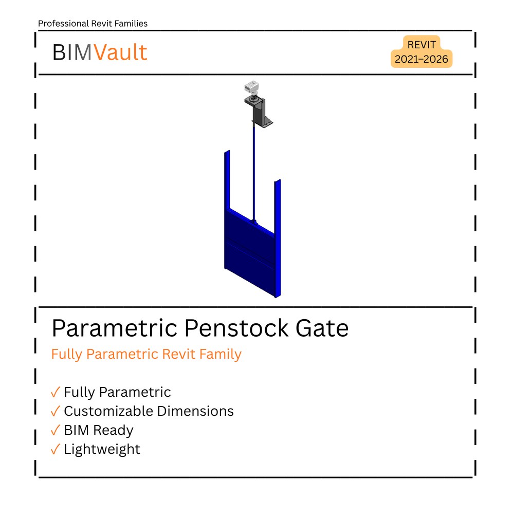 Parametric Penstock Gate