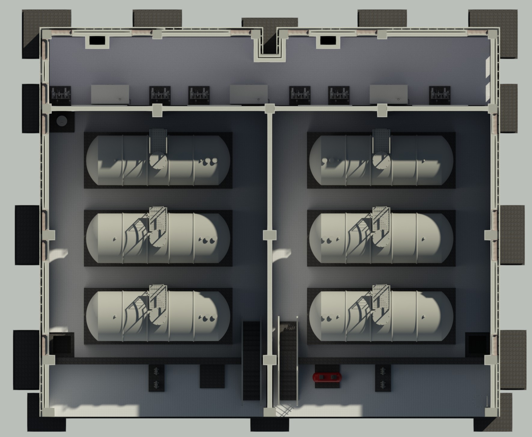 Chlorination Building — project view 3