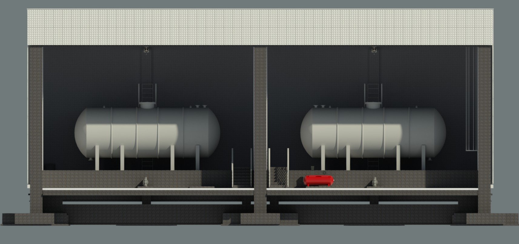 Chlorination Building — project view 4