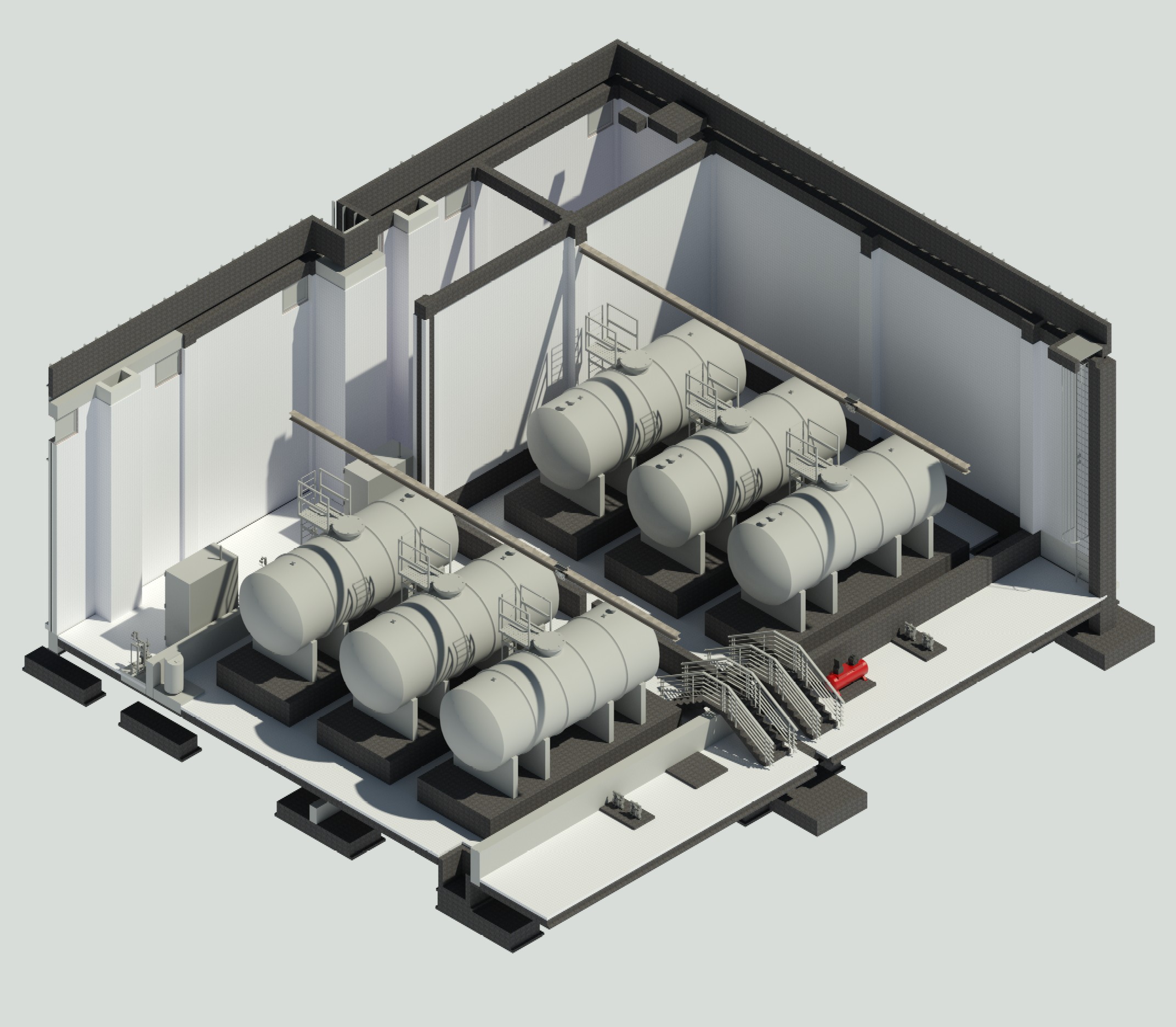 Chlorination Building — project view 5