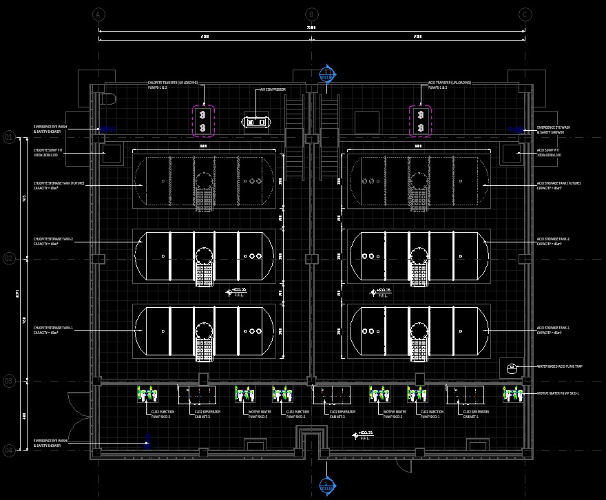 Chlorination Building — project view 6
