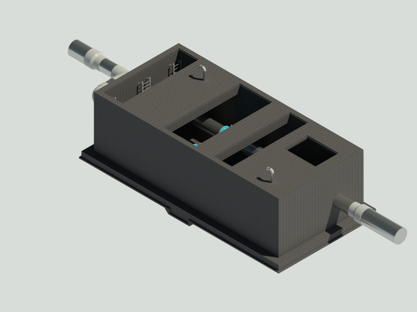 Flow Control Valve Chamber — project view 2