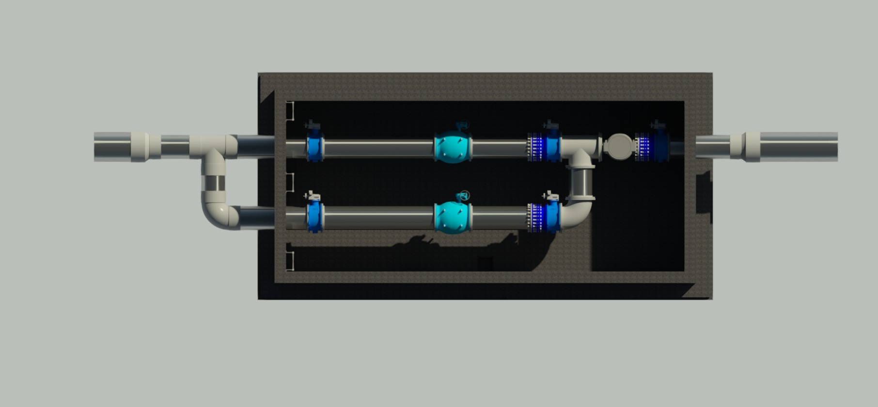 Flow Control Valve Chamber — project view 4