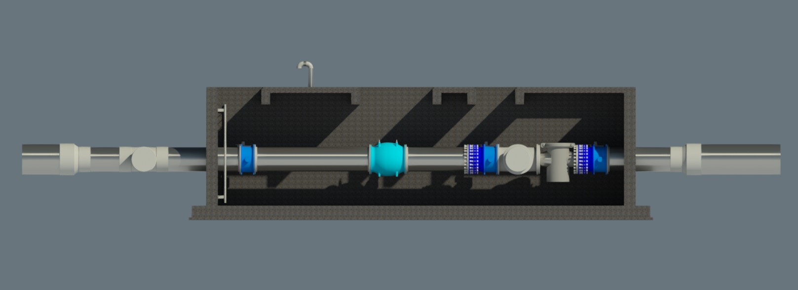 Flow Control Valve Chamber — project view 5